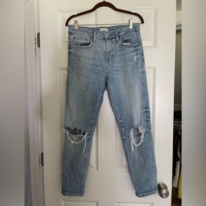 WORN ONCE! Mid-rise jeans from ZARA